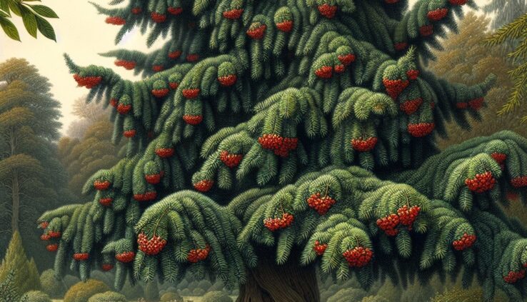 Was ist die Bedeutung von Taxus in der Landschaftsgestaltung?