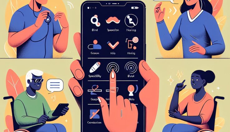 Projektowanie aplikacji mobilnych z myślą o dostępności.